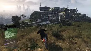 Grand Theft Auto V bike trick