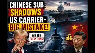 Chinese Sub shadows US carrier- Big Mistake......