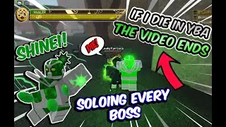 [Yba] Killing every boss with HG (Every Boss under 2 MINUTES)