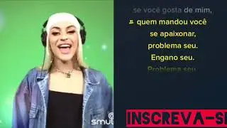 KARAOKÊ com PABLLO VITTAR - PROBLEMA SEU