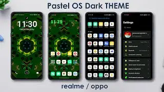 Dark Pastel OS Theme For Realme and Oppo [Works on Android 14]