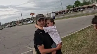 This is the saddest thing I've ever seen! Stranded father left alone with no help 😢