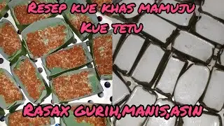 Cara membuat kue tetu gulamerah||kue tetu khas mamuju