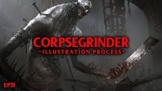 Corpsegrinder - Illustration Process