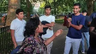 Shalini Drives Muslim Visitors Crazy