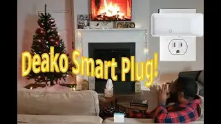 Deako Smart Plug Christmas Tree Smart Switch Automation with Fire Tv for the holidays