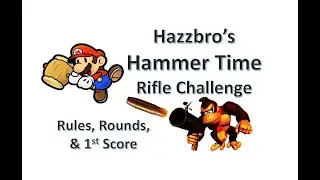 Hazzbro's Hammer Time Challenge Round 1 2024  #300 #blackout    #22longrifle #pcc #target