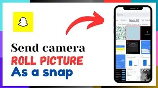 How to send old pic as a Snap Streak ( 2023 ) | Apni purani photo ko as a snap kaise beje |