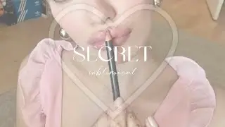 𝐒𝐄𝐂𝐑𝐄𝐓 𝐒𝐔𝐁𝐋𝐈𝐌𝐈𝐍𝐀𝐋 𖹭 изменись до неузнаваемости всего за одно прослушивание ₊˚⊹ саблиминал ୭ ˚. ᵎᵎ