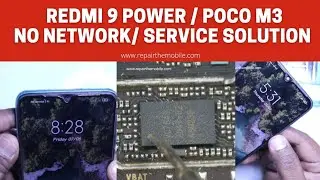 Redmi 9 Power / Poco M3 No Service Solution  - The most common problem