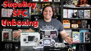SupaBoy SFC Portable Pocket SNES Console (Unboxing and Review) Super Nintendo Must Have!