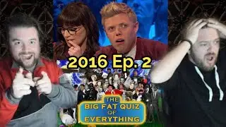 Americans React To "The Big Fat Quiz Of Everything - 2016 Episode 2"