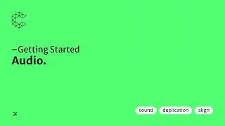 Getting Started | Using #audio to create a graphic equaliser in Cavalry #cavalryapp
