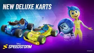 Disney Speedstorm - Joy and Sadness Deluxe Karts