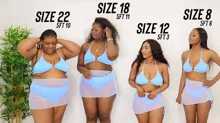 The REALEST SHEIN SWIMSUIT Try On Haul (size 8 vs 12 vs 18 vs 22)