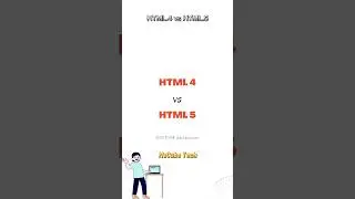 Differences between HTML 4 and HTML 5  | HTML Introduction 