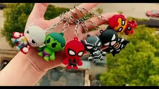 Custom 3D Die-Cut Rubber Keychains🏺Create your own!