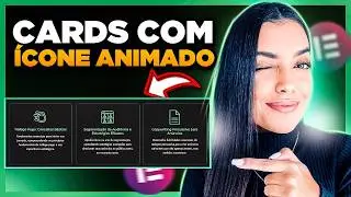 Como Criar CARDs com ÍCONES ANIMADOS no Elementor WordPress [ícones animados no Elementor]