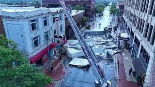 Illinois Rock & Roll Museum Hit by Devastating Winds - Roof collapsed. 07/14/24