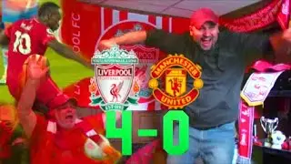 MANÉ'S BRILLIANT PASS TO MO SALAH 🤩🤩🤩 GOAL REACTIONS DIAZ, SALAH & MANÉ REDS SMASH UNITED 4-0!!!!