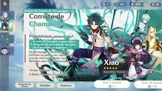 Gastando As Ultimas Gemas No Banner do Xiao - Genshin Impact GamePlay