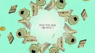 After Effects project Money Dance Dollar