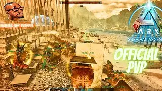 Pushing Bad Vibes Ice Towers | Ark Survival Ascended Official PVP