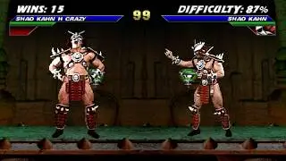 Mortal Kombat Project Revelations Revival (MUGEN 2024) - Shao Kahn H Crazy Playthrough 