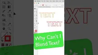 Why Won't Illustrator Blend My Text Objects? 