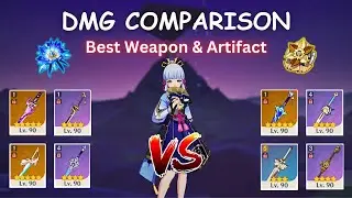 Which Sword can Rival Mistsplitter!! Best Weapon & Artifact for F2P Ayaka in 4.3 [ Genshin Impact ]