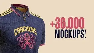 😱 The world's largest bank of mockups for Photoshop.