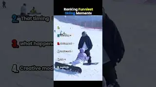 Ranking Funniest Skiing Moments Ever ⛷️😭