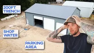 Massive Progress on the Dream Garage: Power, Water, and Road!