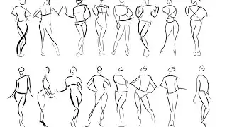 Gestures n Poses digital sketching Infinite Painter