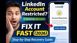 How to Recover Restricted LinkedIn Account (2026) | Step-by-Step Fix & Identity Verification Guide