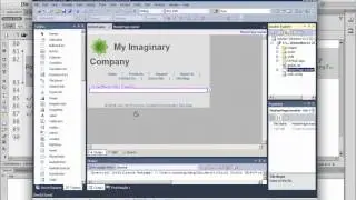 Create and Use Master Page for ASP.NET Website in Visual Studio