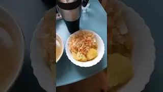 Больничный обед(День 5)🍲🐱☕