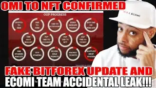 Ecomi CONFIRMS OMI Token to NFT coming for VeVe & Bullish News Accidently LEAKED & Bitforex Hope
