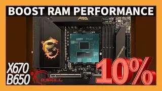 MSI BOOST RAM Performance for X670 & B650 | AM5 New BIOS features for Ryzen 7000X CPUs