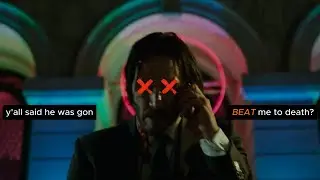 John Wick BUT with battle rap SFX