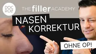 NASE MIT HYALURONSÄURE KORRIGIEREN – darauf musst du achten! TFA by doc.rolf