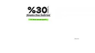%30’a varan Singles Day indirimi geldi!