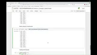 07 Nested for loops within List Comprehensions