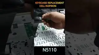 Keyboard Replacement | How to replace keyboard dell laptop | keyboard replace dell inspiron n5110