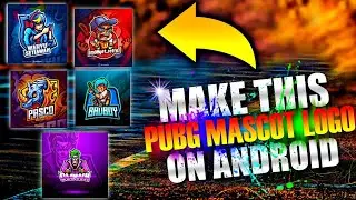 How to make esport logo on android | Make gaming logo on android  - Pubg trending logo