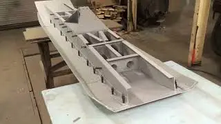 Изготовление лыж для самолёта