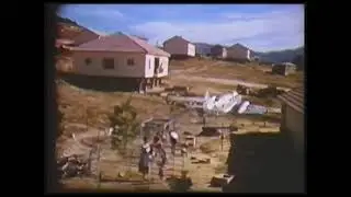 גן רקפת - גננות עם ילדים משחקים בחצר ועל מטוס הדקוטה