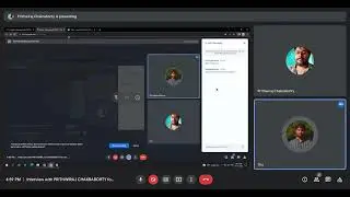 Interview with a javascript developer