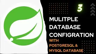 Spring boot multiple database donnectivity