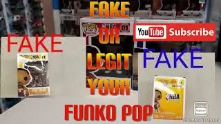 HOW TO CHECK YOUR NBA FUNKO POP IF FAKE  or LEGIT??